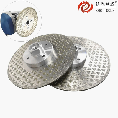 Electroplated 4.5" Diamond Saw Blade Cutting And Grinding 230MM For Stone Marble Ceramic Granite